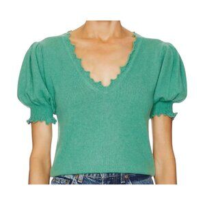 Ulla Johnson Polline Top in Aegean